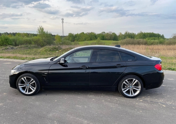 BMW Seria 4 cena 75000 przebieg: 128089, rok produkcji 2014 z Olsztyn małe 106